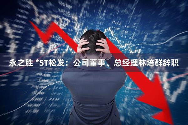永之胜 *ST松发：公司董事、总经理林培群辞职