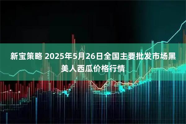 新宝策略 2025年5月26日全国主要批发市场黑美人西瓜价格行情
