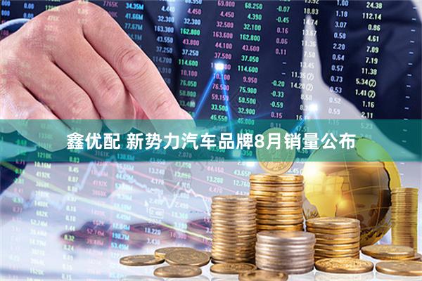 鑫优配 新势力汽车品牌8月销量公布